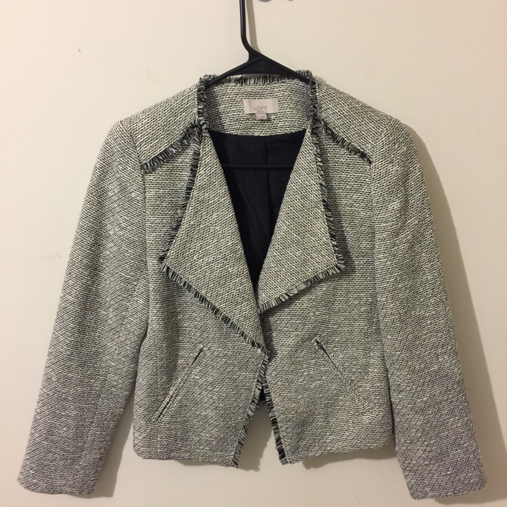 Loft Fringe Tweed Jacket - Picture 4 of 7
